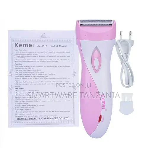 Kemei KM-3018 Lady Shaver and Bikini Hair Removal for Women