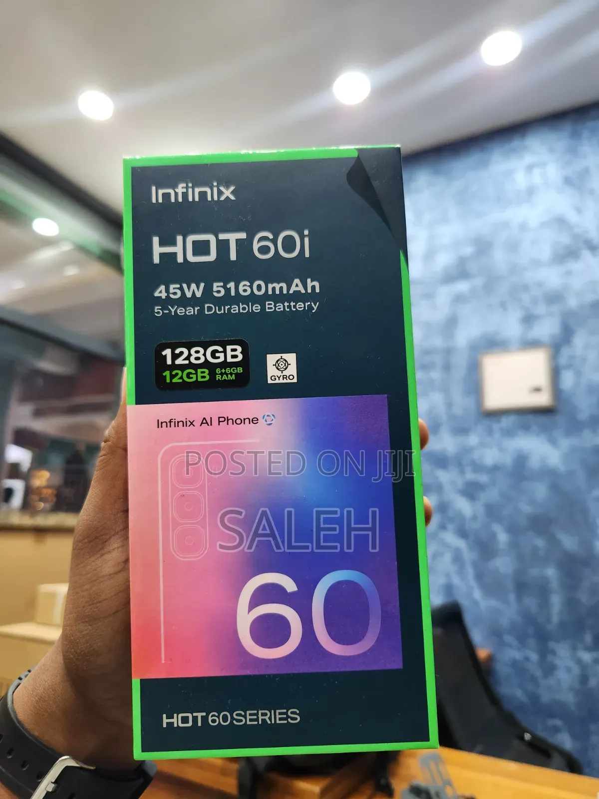 New Infinix Hot 60i 128 GB