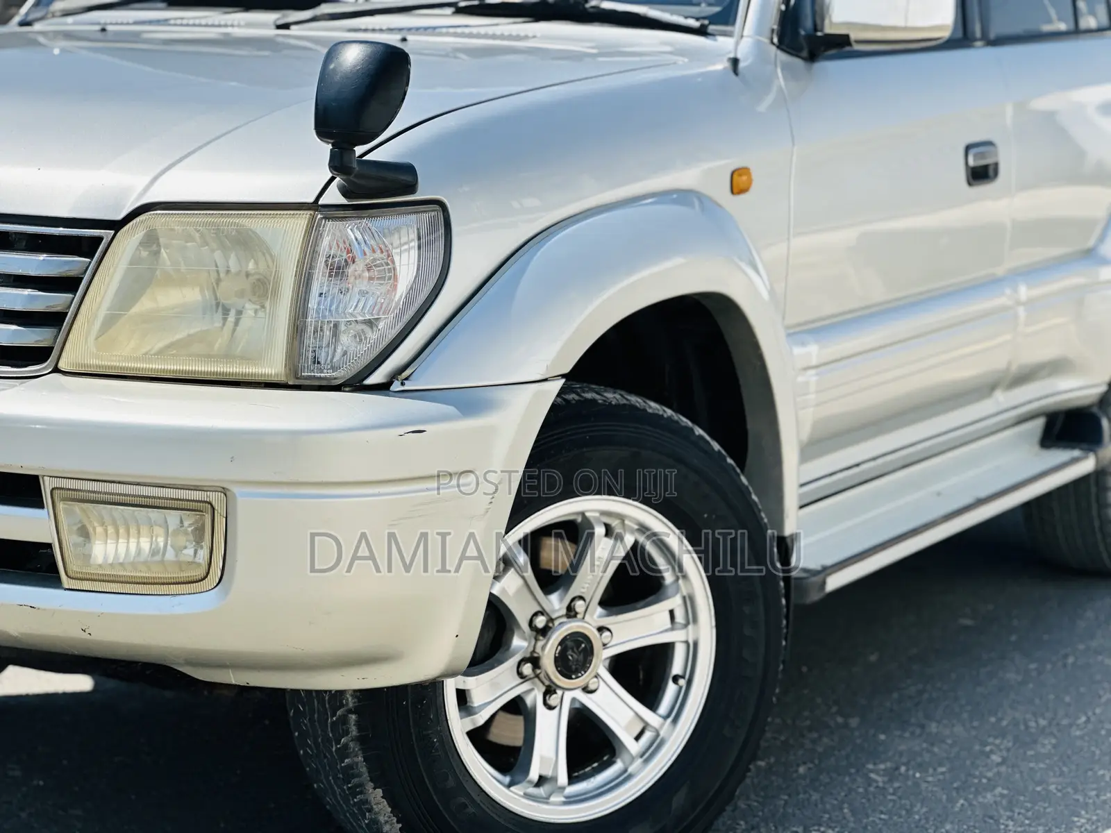 Toyota Land Cruiser Prado 2002 Silver