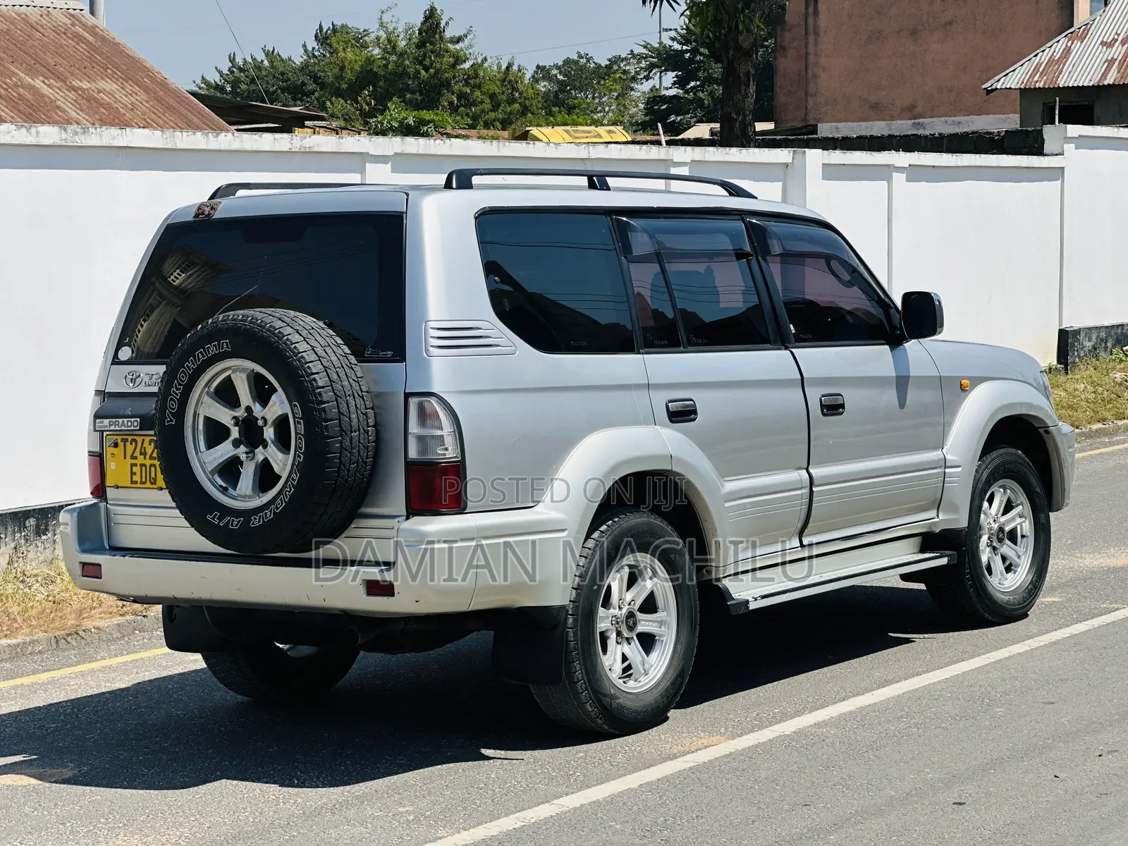 Toyota Land Cruiser Prado 2002 Silver