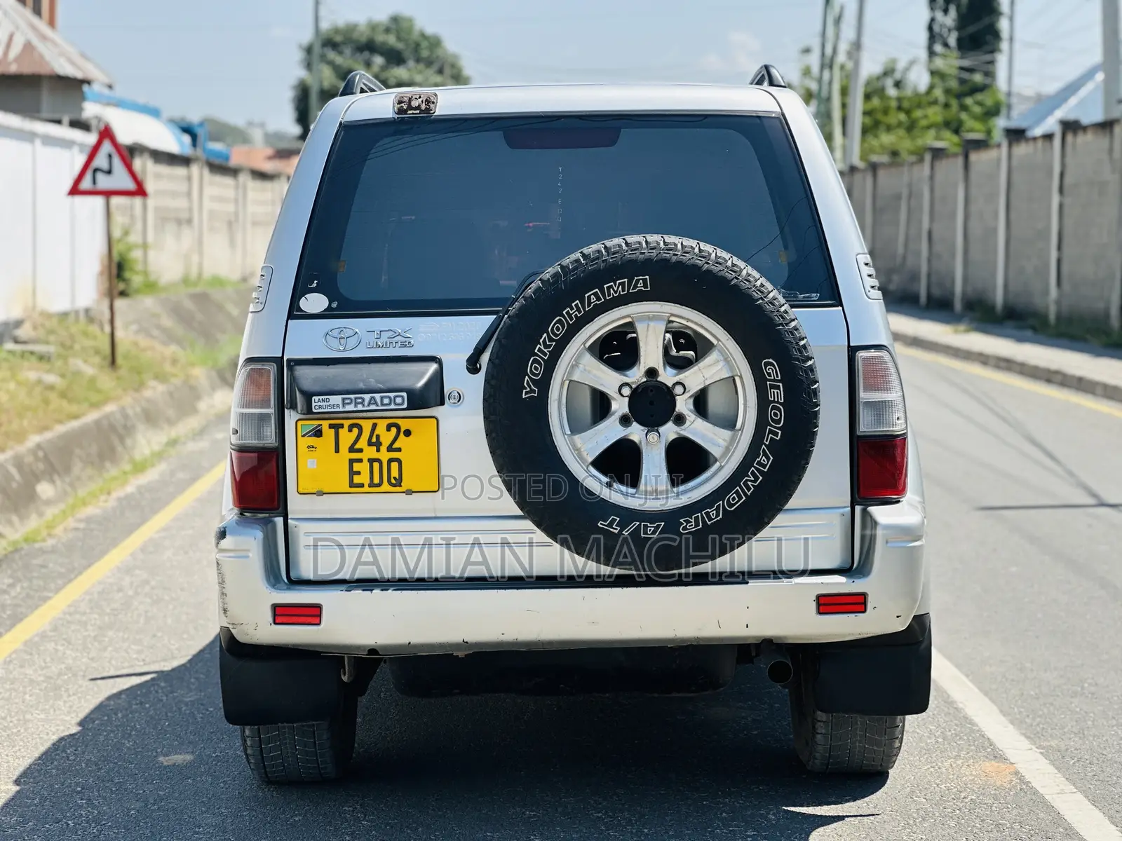 Toyota Land Cruiser Prado 2002 Silver