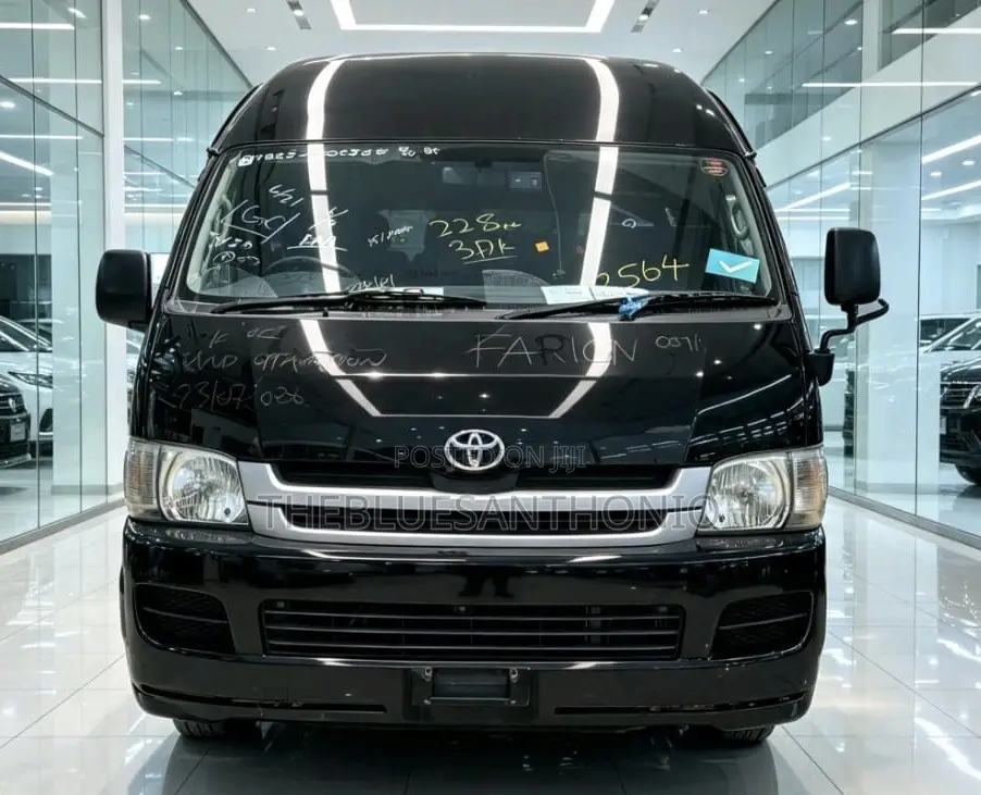 Toyota HiAce 2009 Black