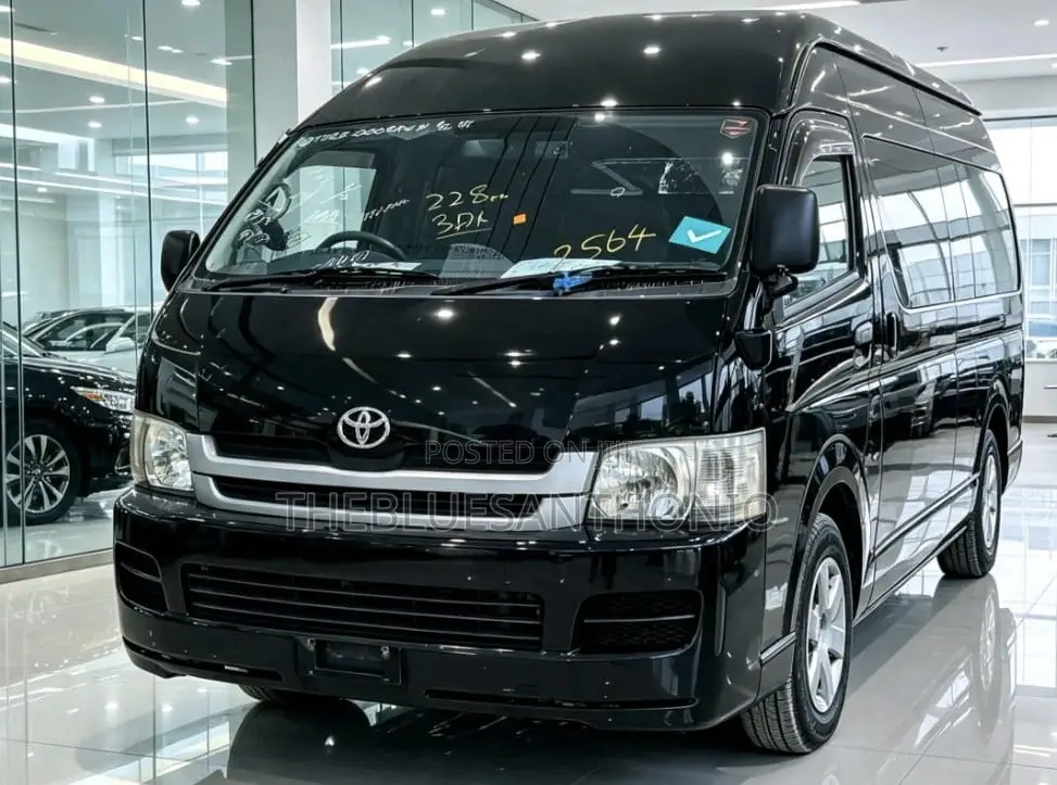 Toyota HiAce 2009 Black