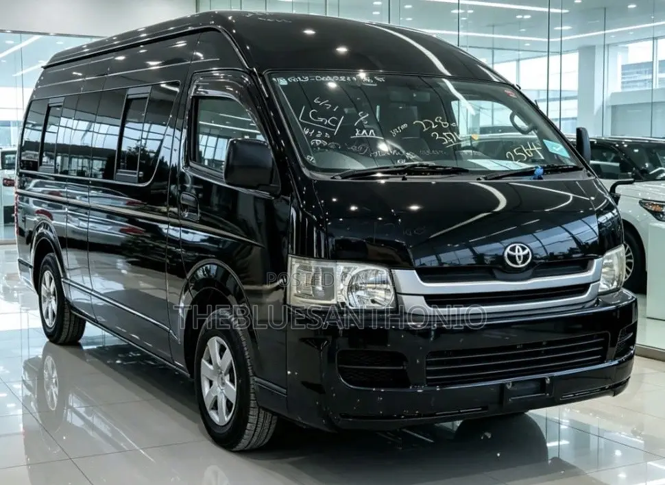 Toyota HiAce 2009 Black
