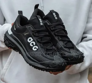 Men's Leather Sneaker Shoes Acg Brand Materials Very Classical