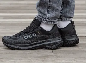 Men's Leather Sneaker Shoes Acg Brand Materials Very Classical