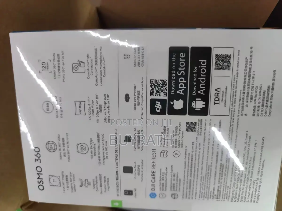 DJI Osmo 360 – (Adventure Combo)