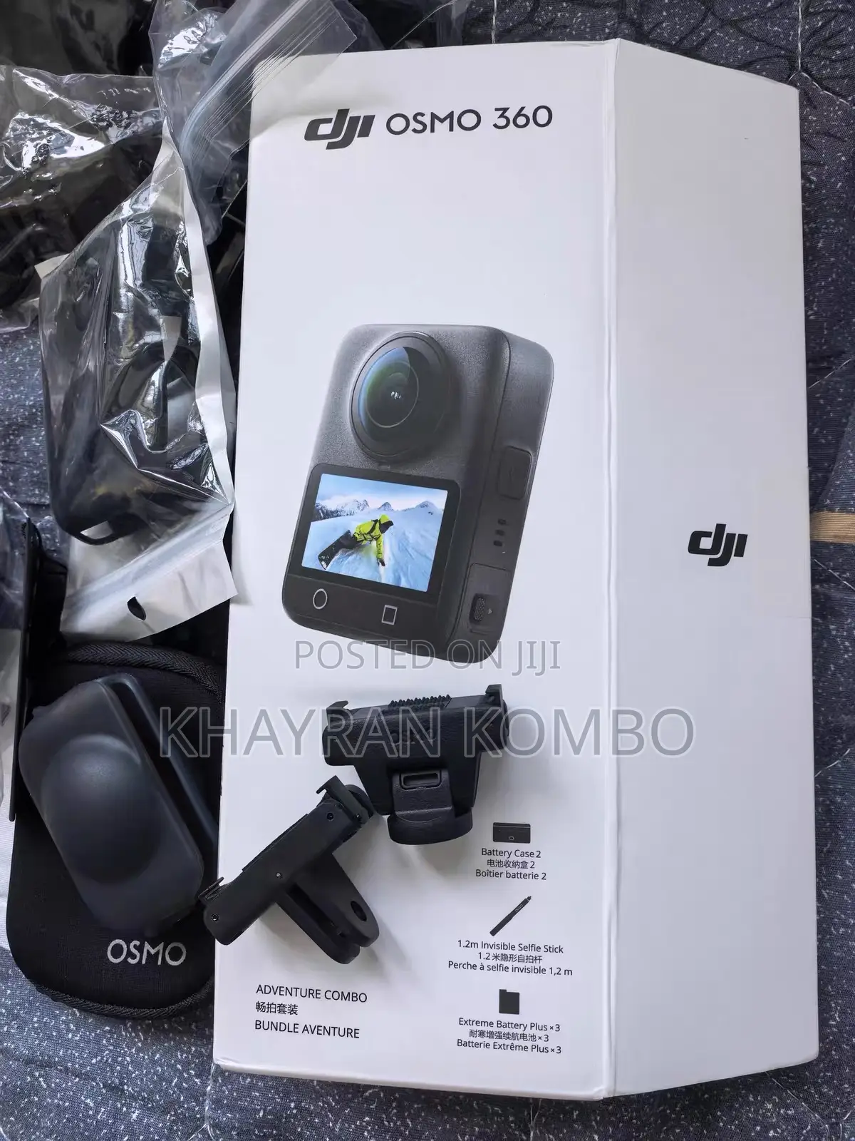 DJI Osmo 360 – (Adventure Combo)