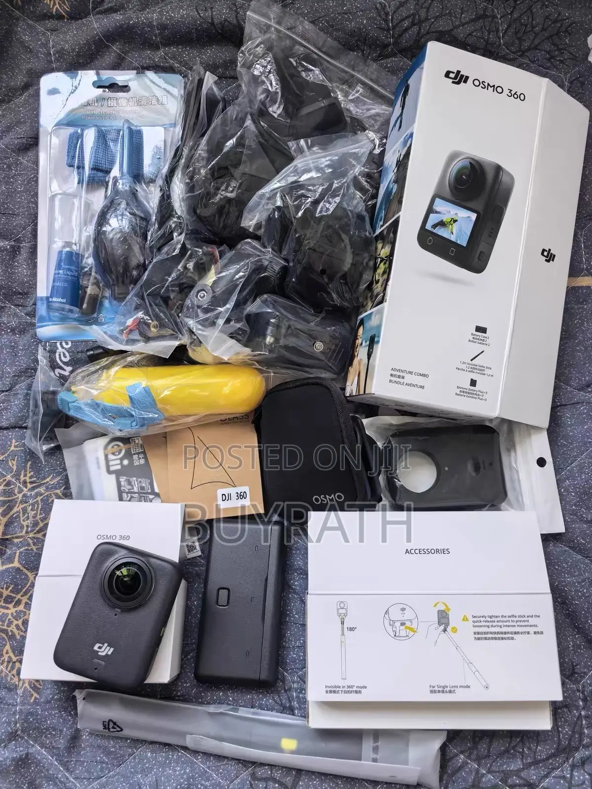 DJI Osmo 360 – (Adventure Combo)
