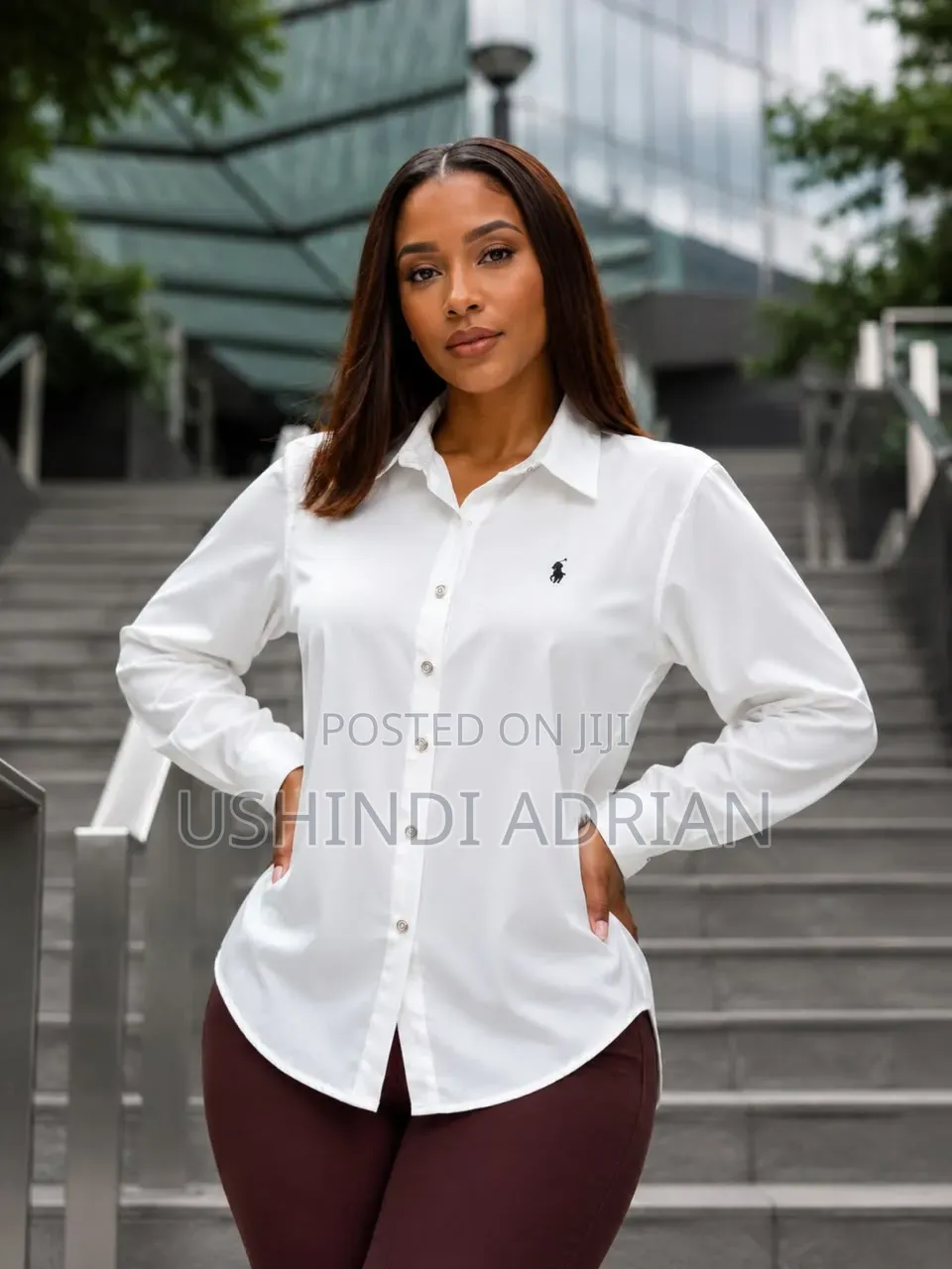 satin Shirt Polo Plain–premium Quality