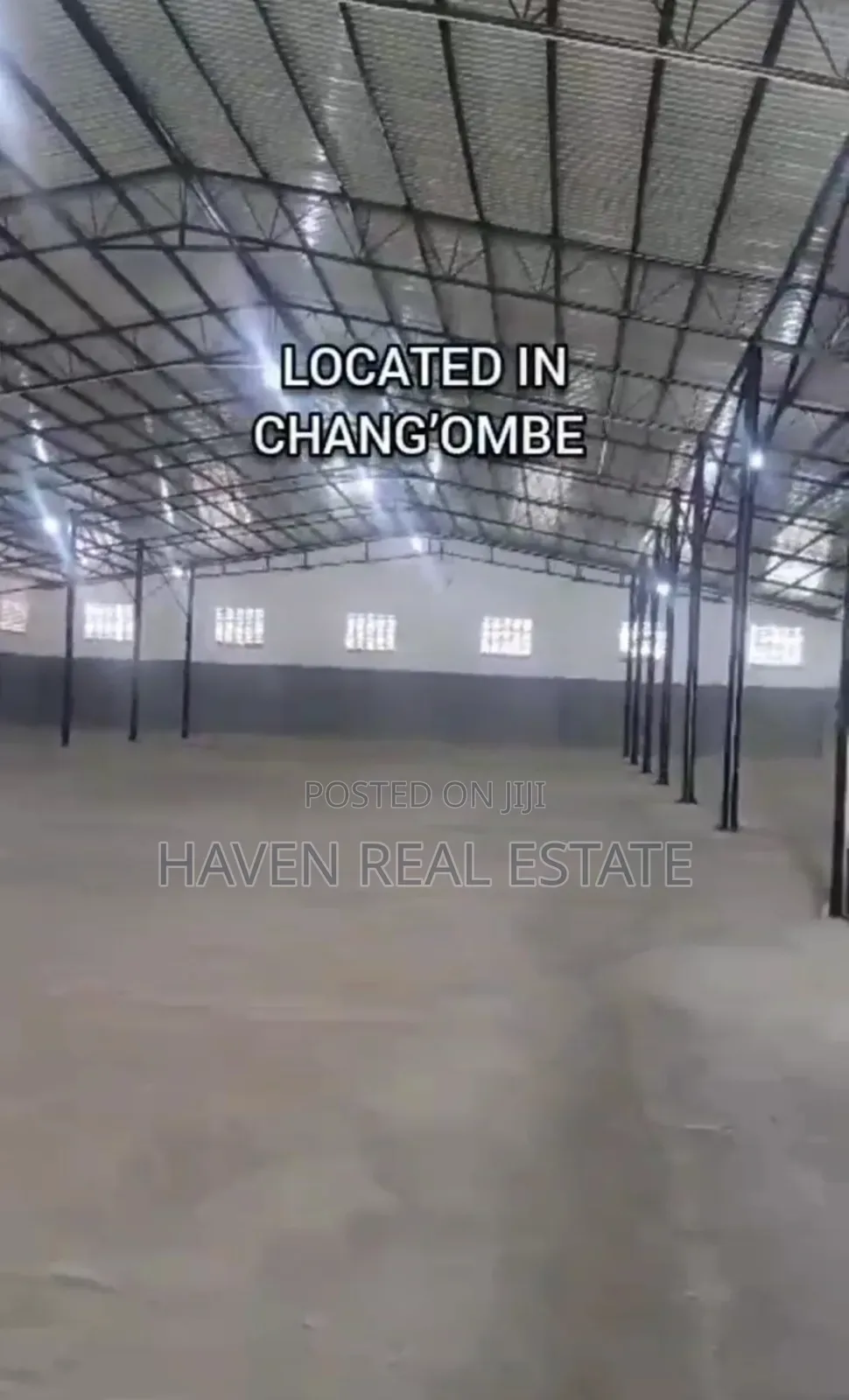 5000sqmt Godown for Rent at Changombe