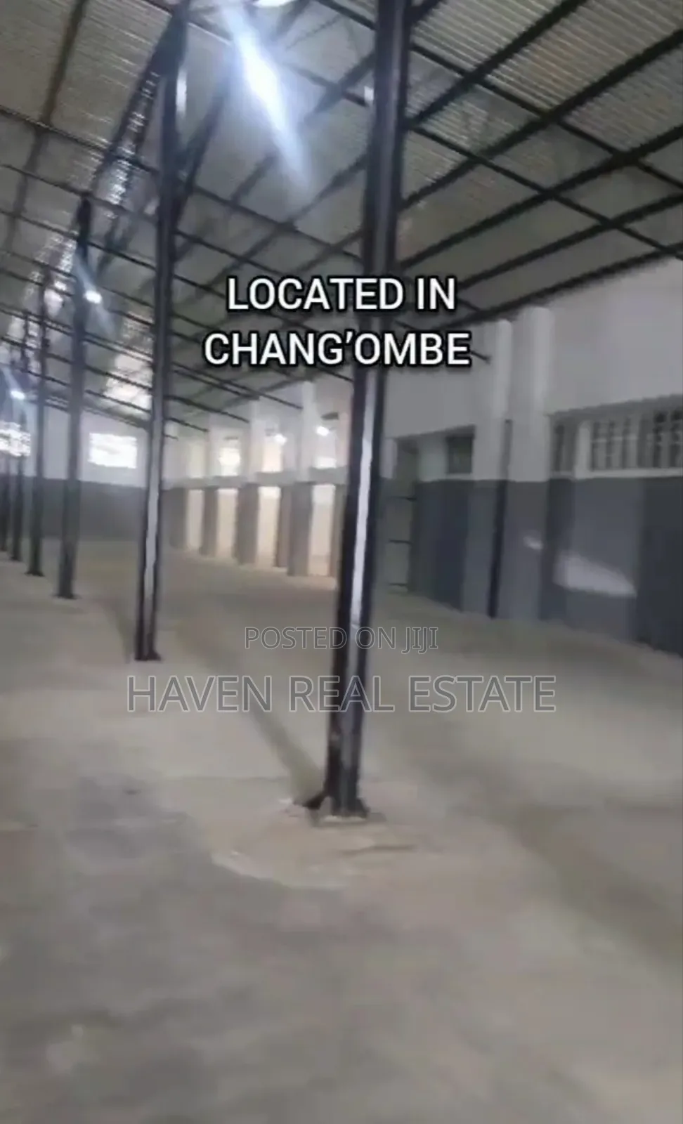 5000sqmt Godown for Rent at Changombe