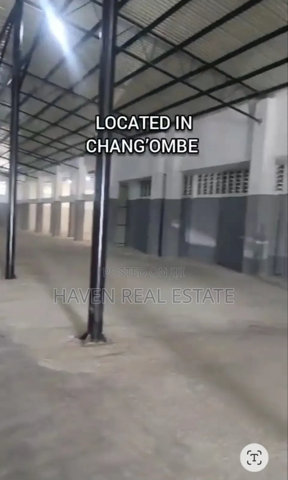 5000sqmt Godown for Rent at Changombe
