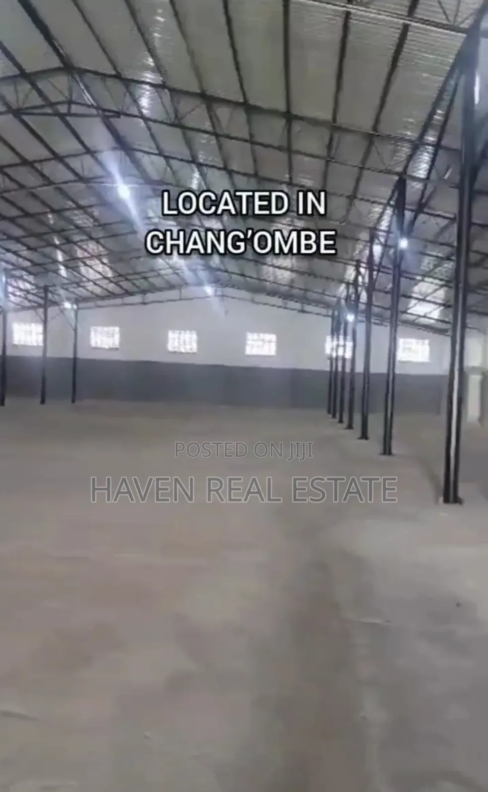 5000sqmt Godown for Rent at Changombe