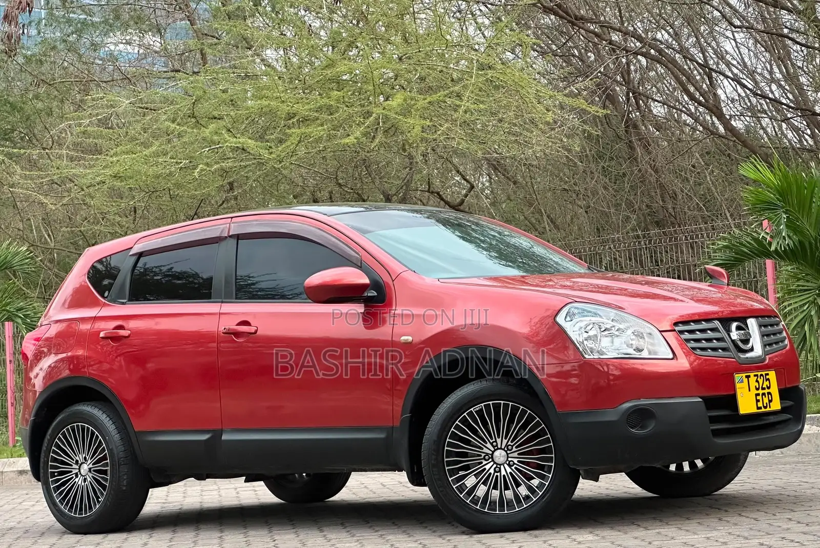 Nissan Dualis 2008 Maroon