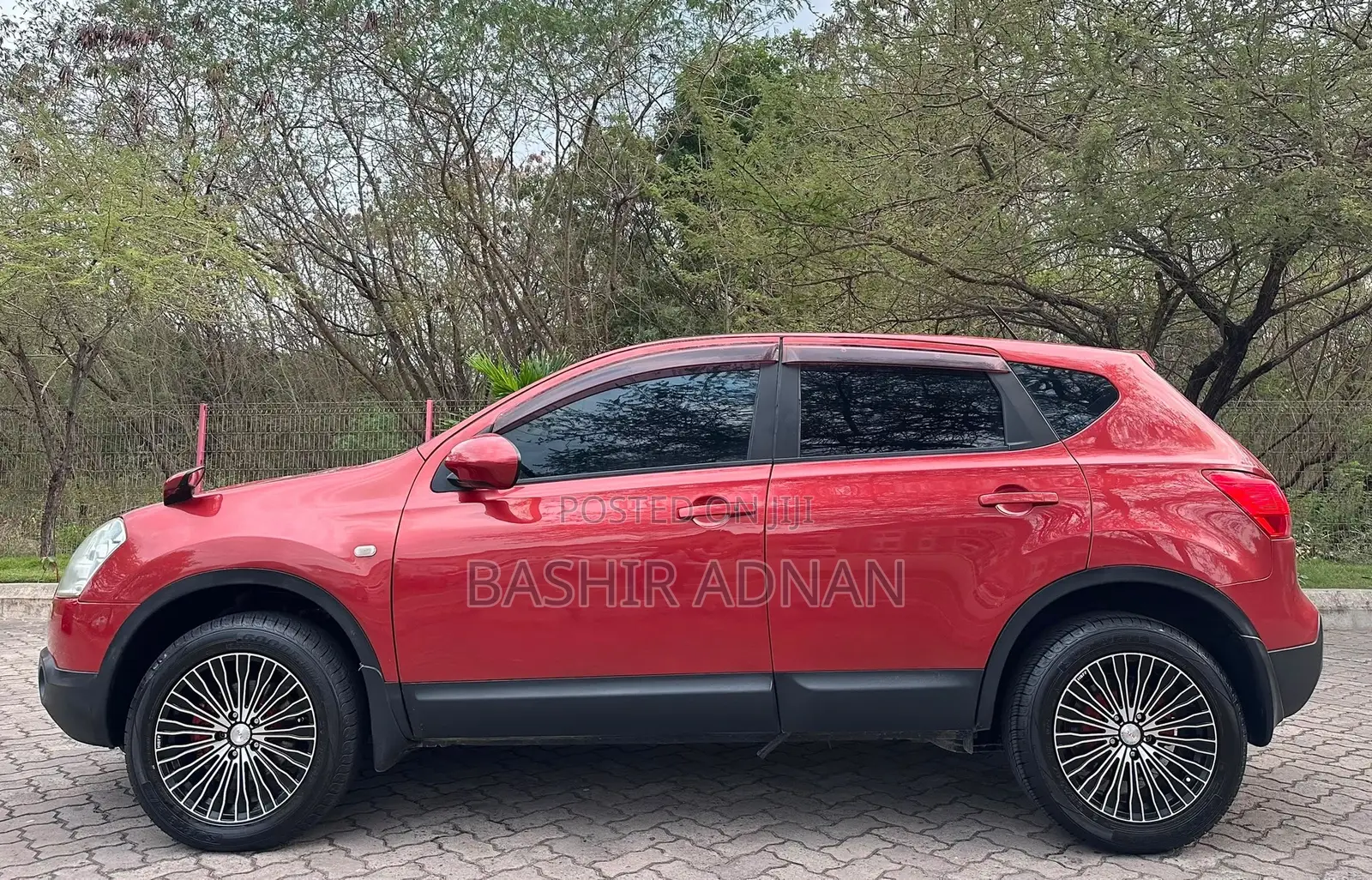 Nissan Dualis 2008 Maroon