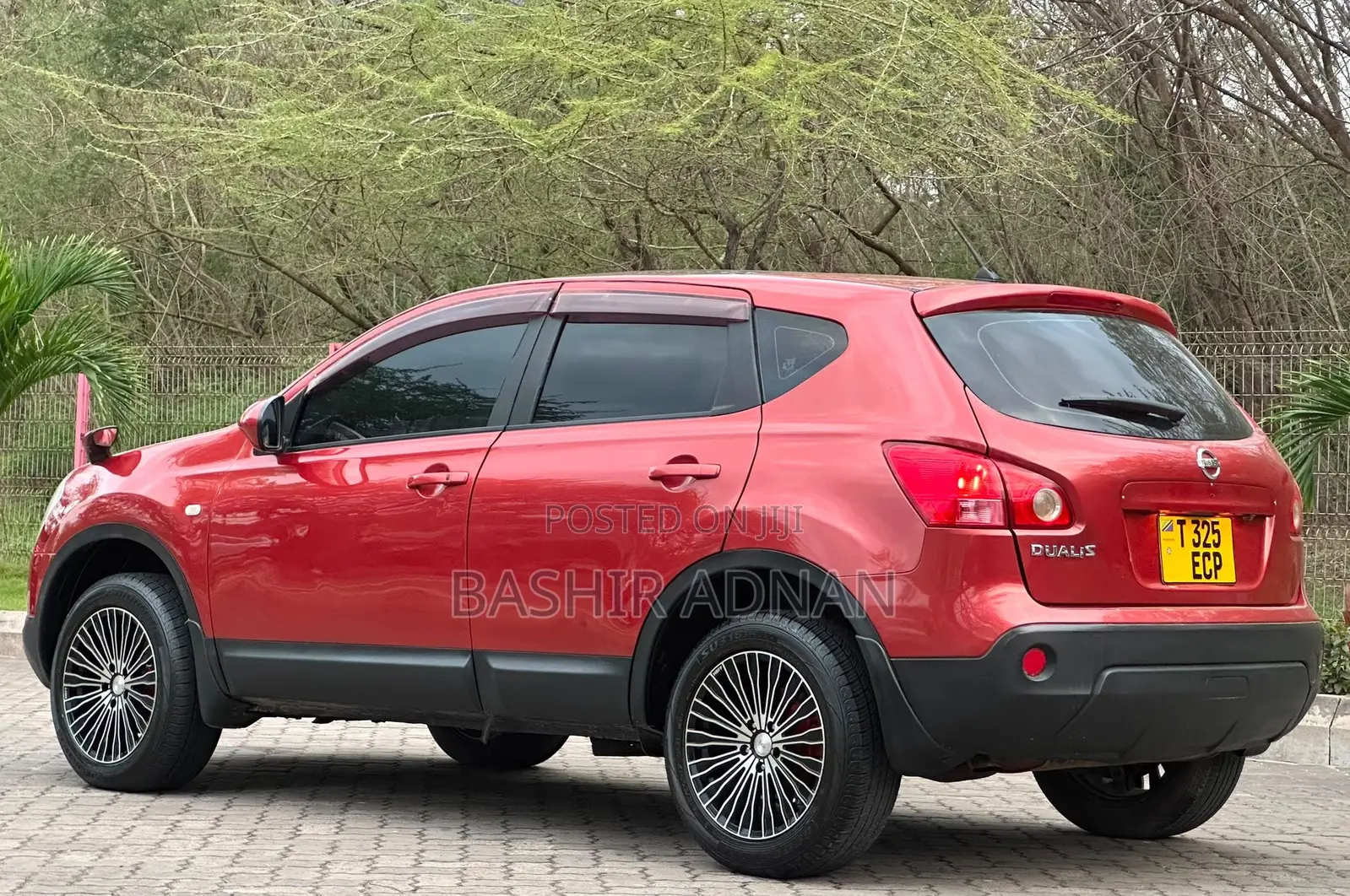 Nissan Dualis 2008 Maroon
