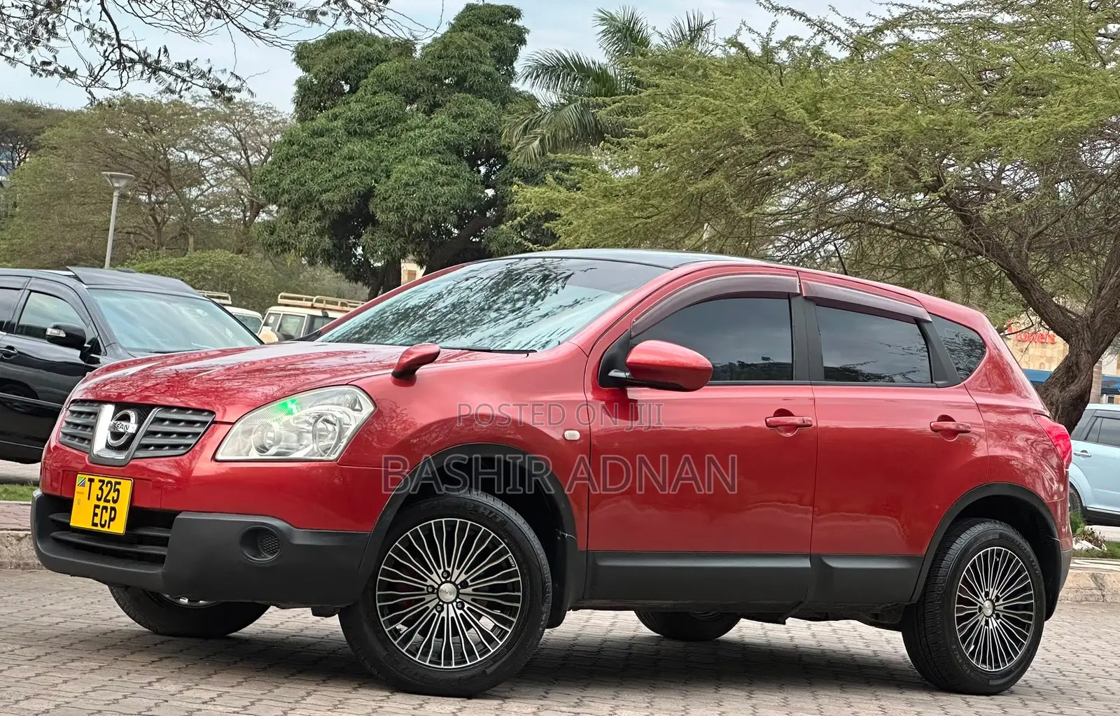 Nissan Dualis 2008 Maroon