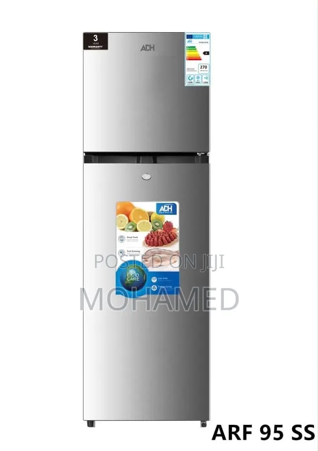  ADH Refrigerator 95SS – 205 Litres 