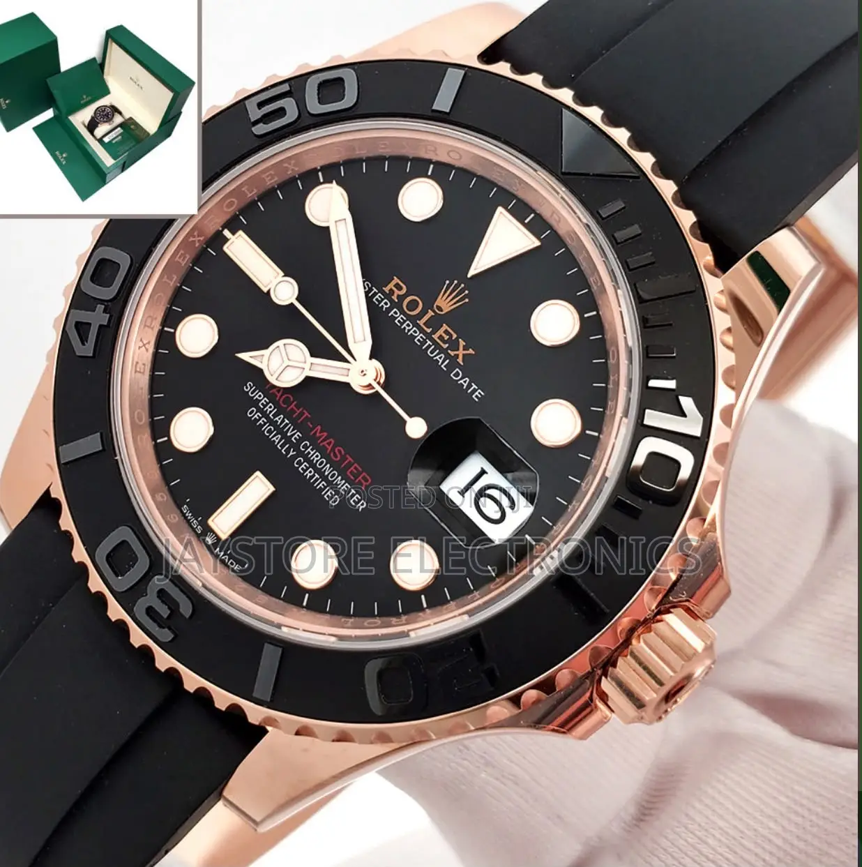Rolex Yatch Master Rose Gold