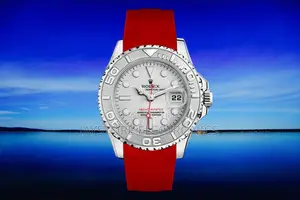 Rolex Yacht Master Red Strap