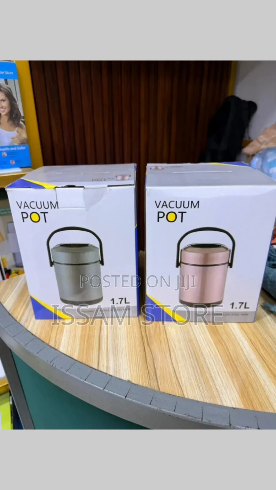 3-Layers Stainless Steel Vacuum Pot