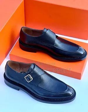 Black J.M Weston Shoes