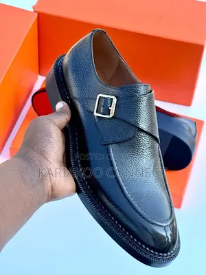 Black J.M Weston Shoes