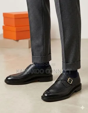 Black J.M Weston Shoes