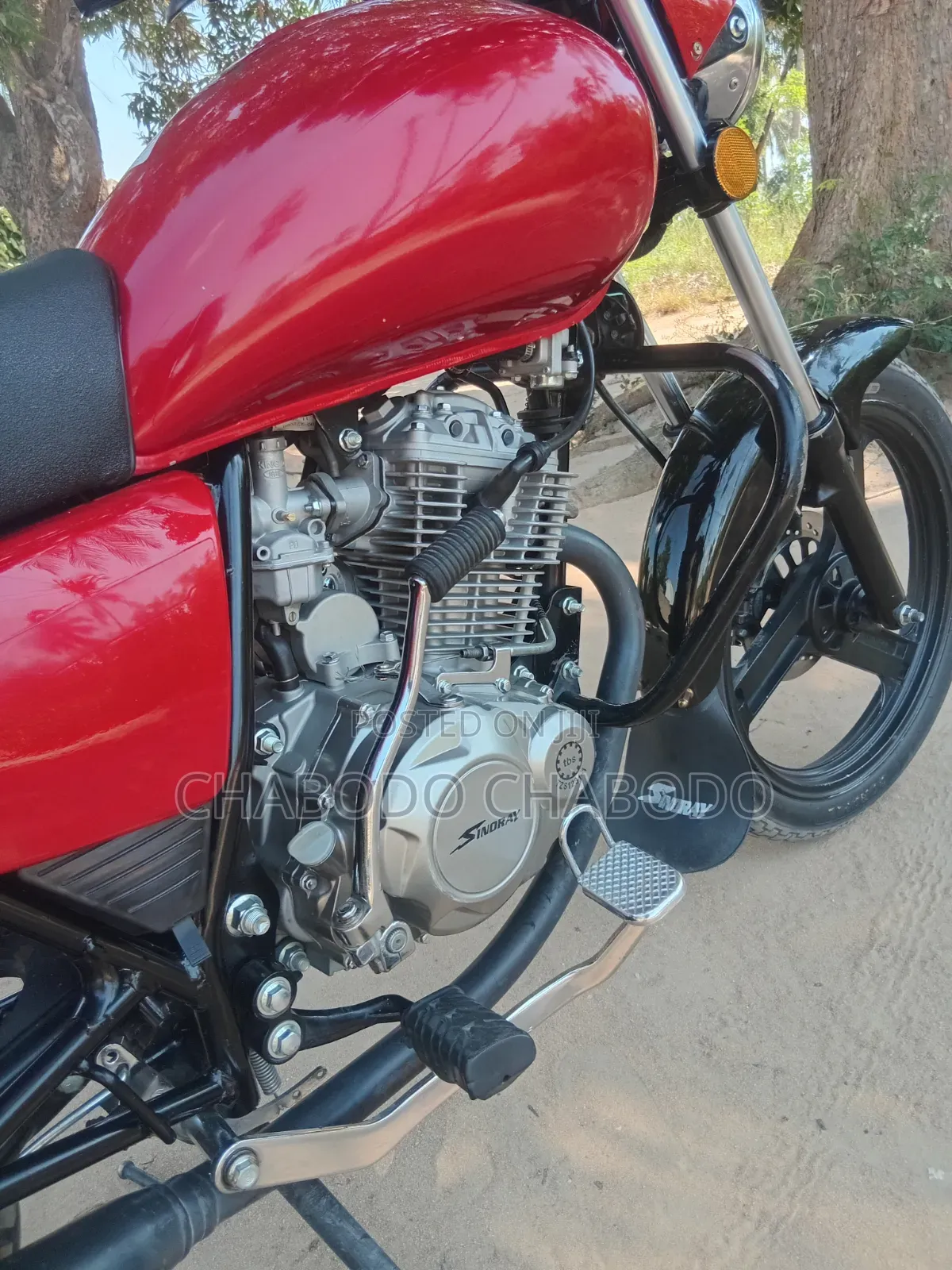 Haojue DR190S 2025 Red