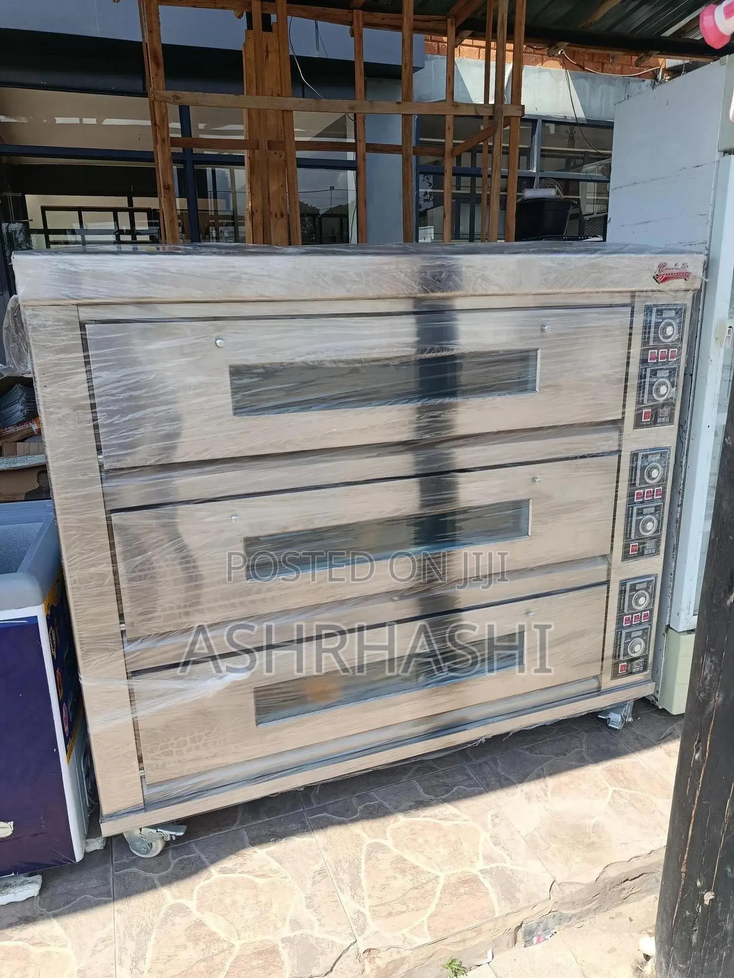 Commercial 3-Deck 9-Tray Baking Oven