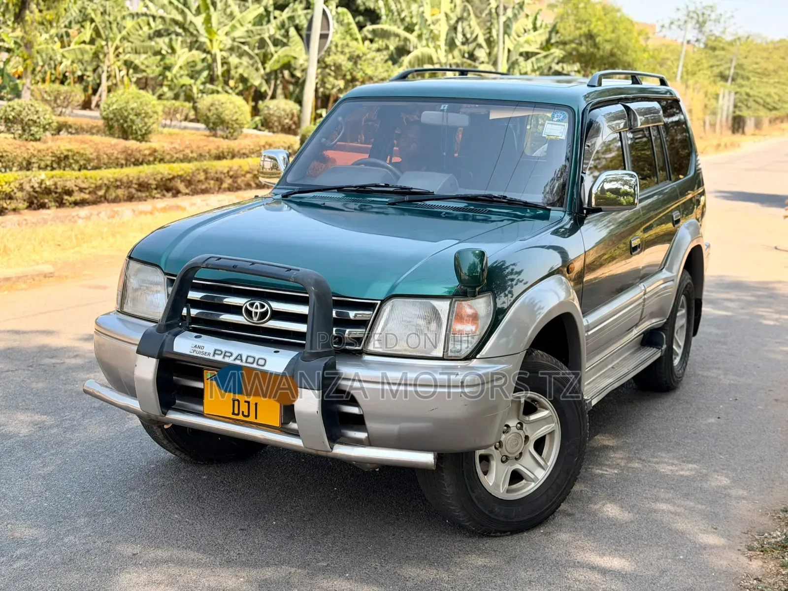 Toyota Land Cruiser Prado 1997 Green