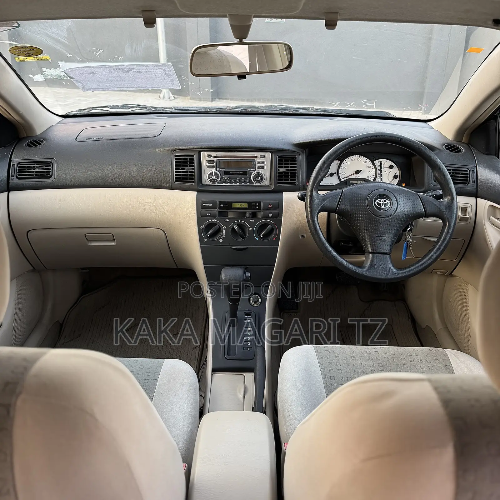 Toyota Allex 2003 Black