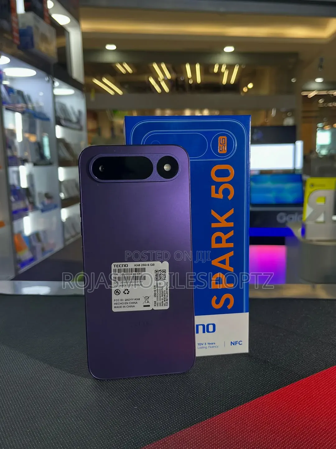 New Tecno Spark 50 128 GB Purple