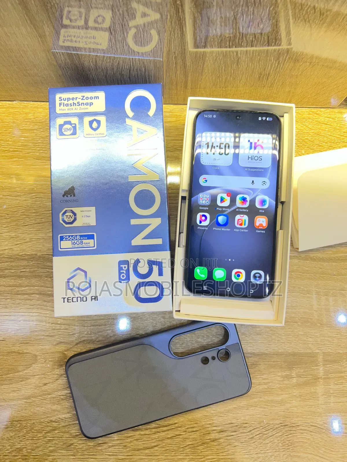 New Tecno Camon 50 Pro 256 GB Blue