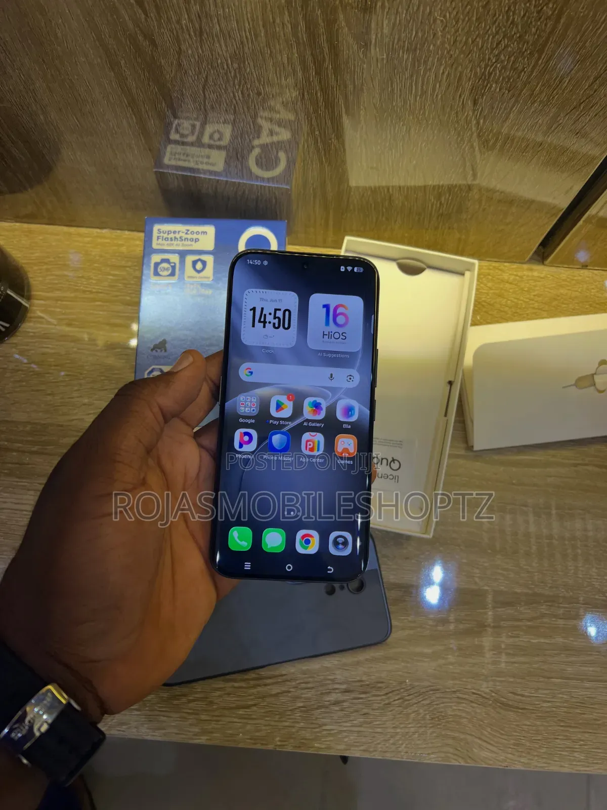 New Tecno Camon 50 Pro 256 GB Blue