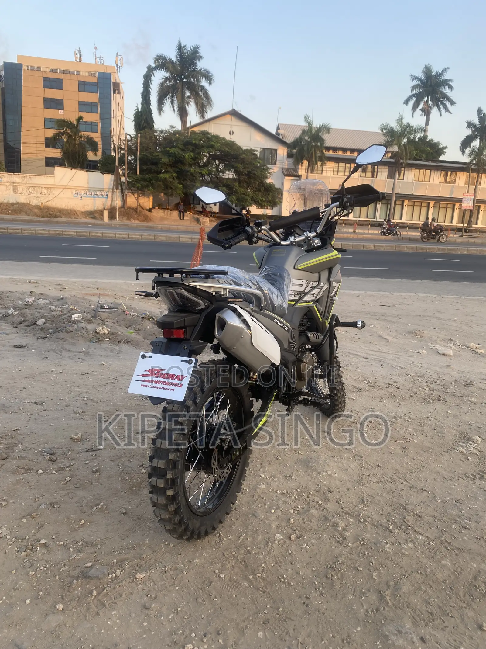 New Shineray XY250-7 2026 Gray