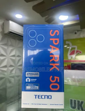 New Tecno Spark 50 128 GB Orange