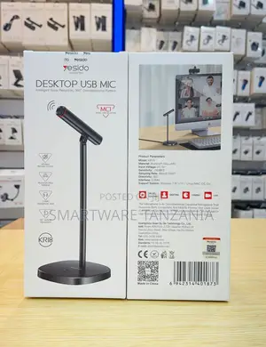 Yesido Desktop USB Microphone With 360-Degree Omnidirectional Pattern