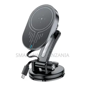 Yesido Wireless Charger With Built-in Cable 15W Magnetic Fast Charging