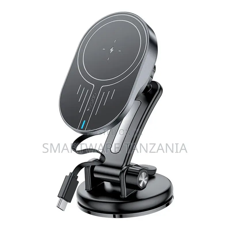 Yesido Wireless Charger With Built-in Cable 15W Magnetic Fast Charging