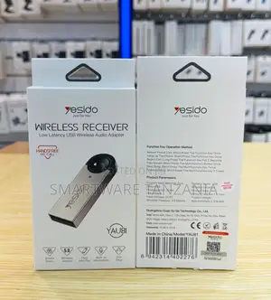Yesido Wireless Audio Receiver USB Adapter, Low Latency, Zinc Alloy