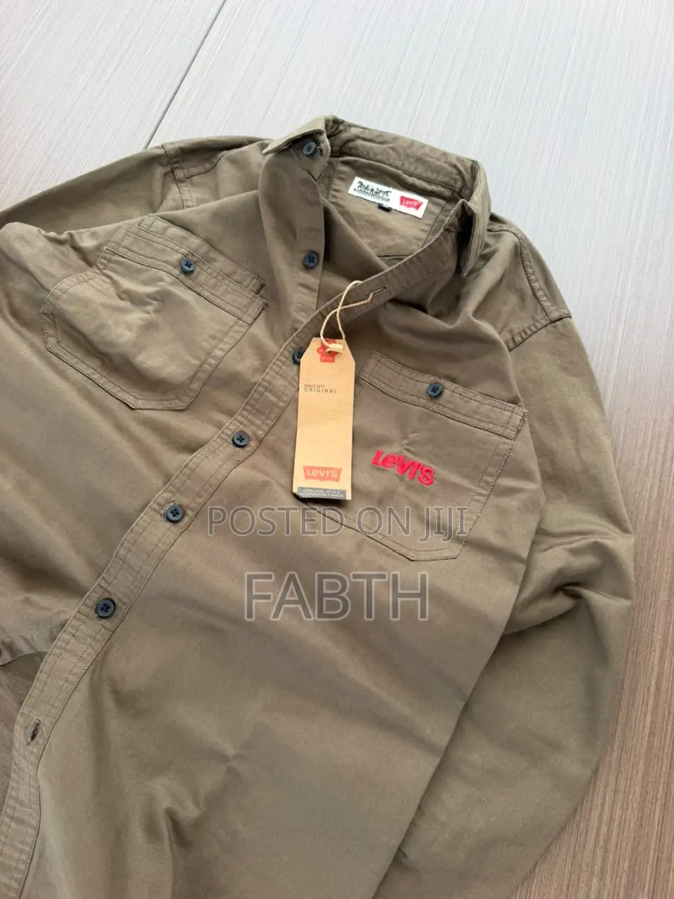 Levi’s Men’s Long Sleeve Cotton Shirt