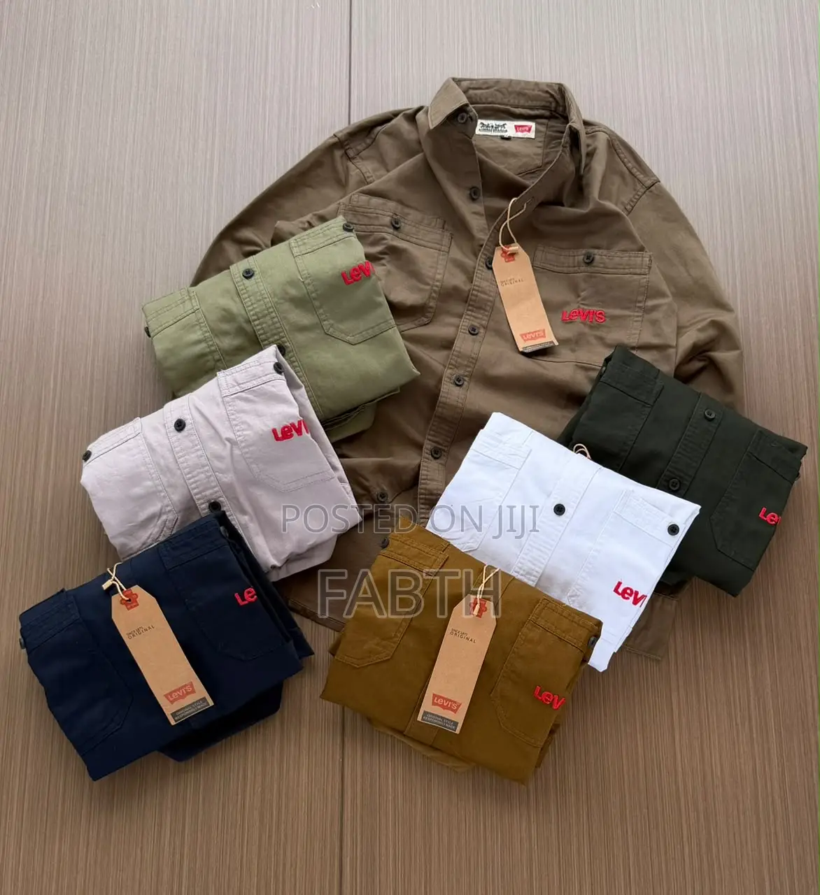 Levi’s Men’s Long Sleeve Cotton Shirt