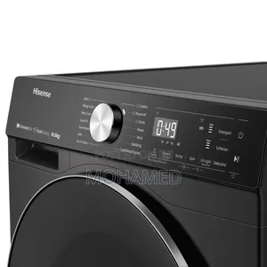 Hisense Wf5s1245bb 12kg Premium Black Front Load Smart Washing Machine