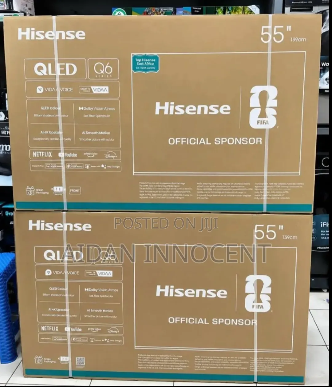 Hisense 55 Inch Smart TV A4Q6HD
