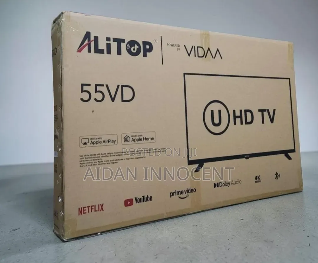 Alitop 55 Inch Smar5 TV Vidaa