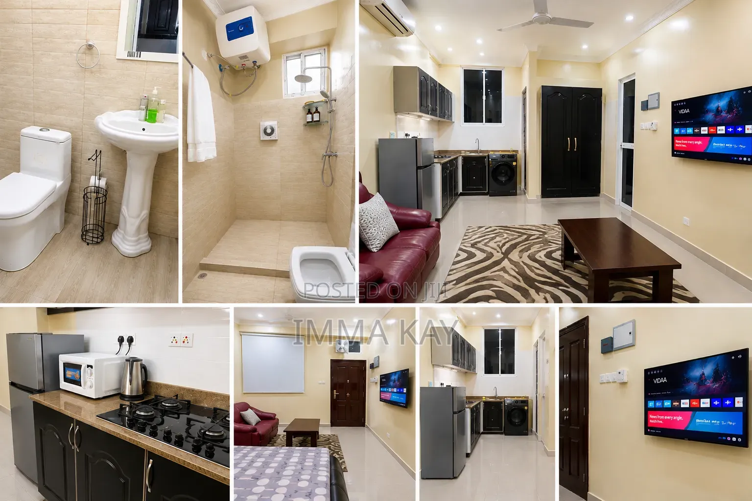 Furnished 1bdrm Apartment in Zahra Arcade, Kinondoni for rent