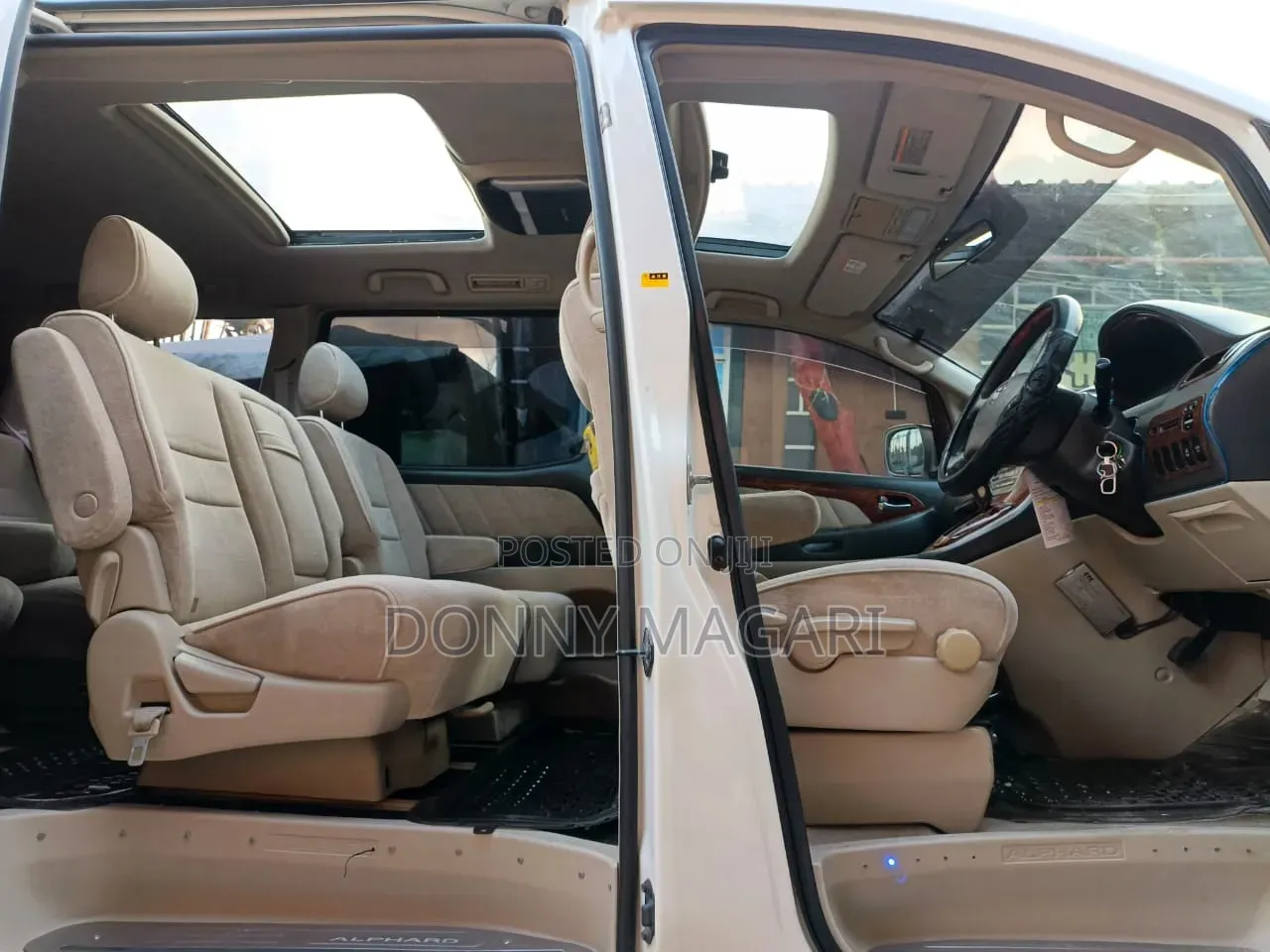 Toyota Alphard 2004 White