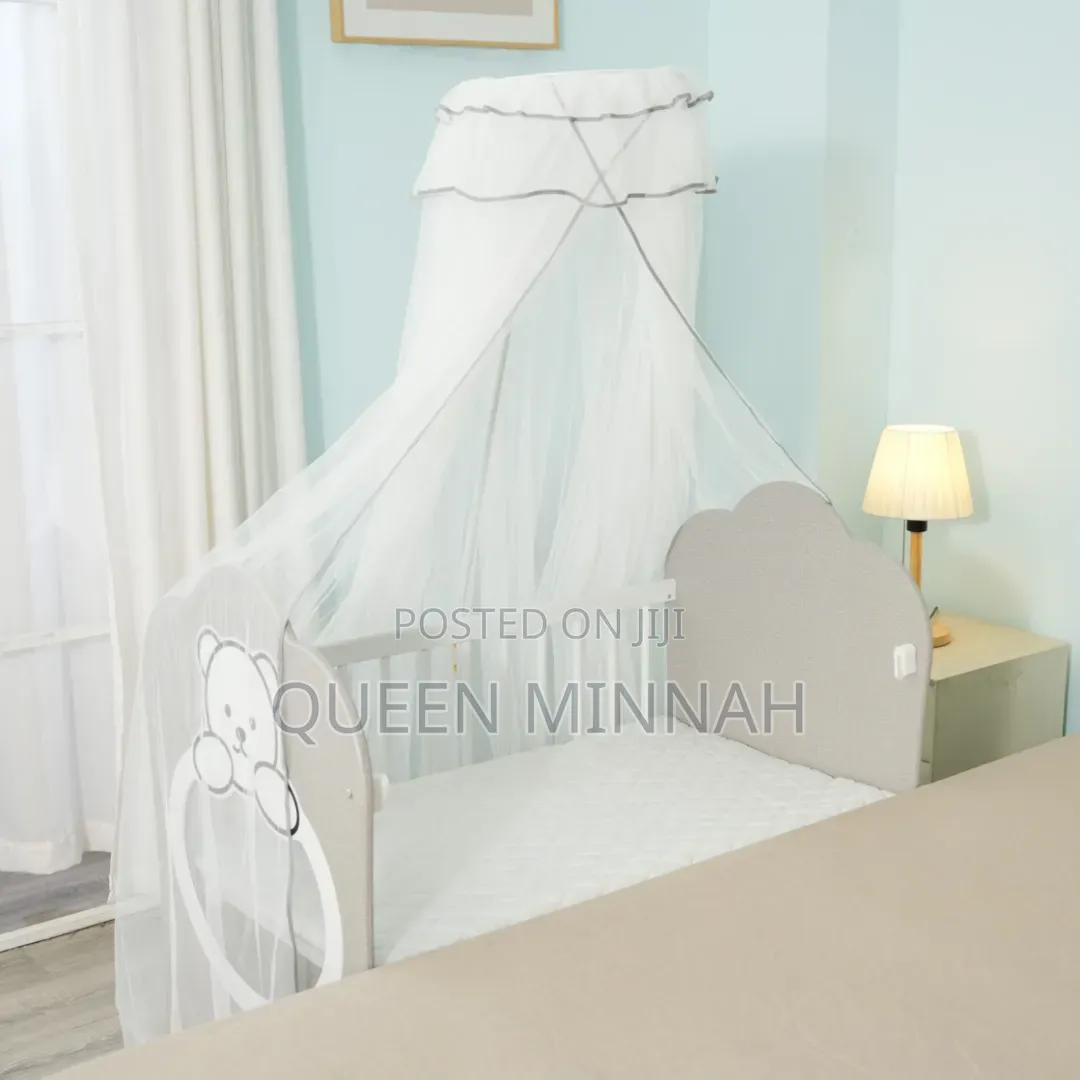 Baby Cot/Next-to-Me Cot With Net